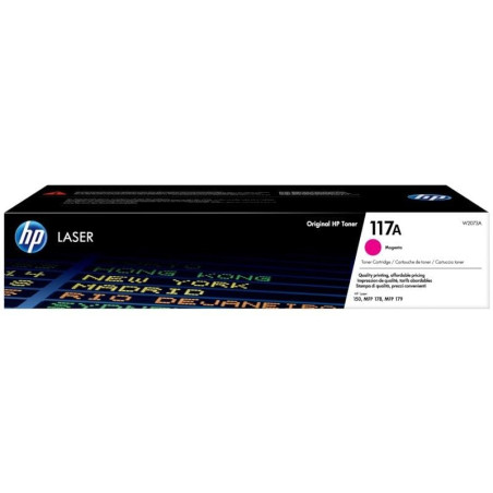Tóner original hp nº117a/ magenta